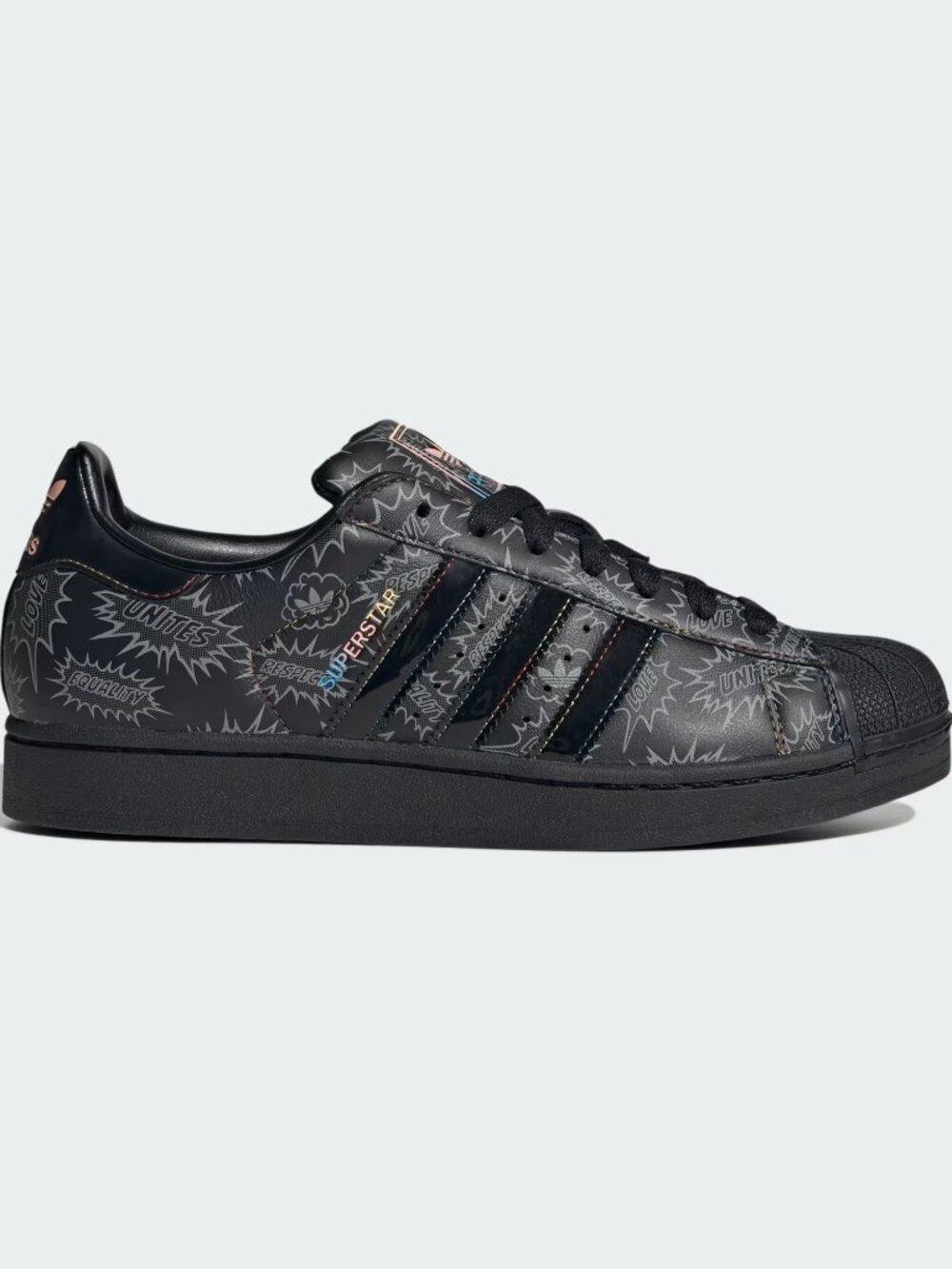 ADIDAS Pride SUPERSTAR II SHOES New In Box Men Sz 9/ Women Sz 10